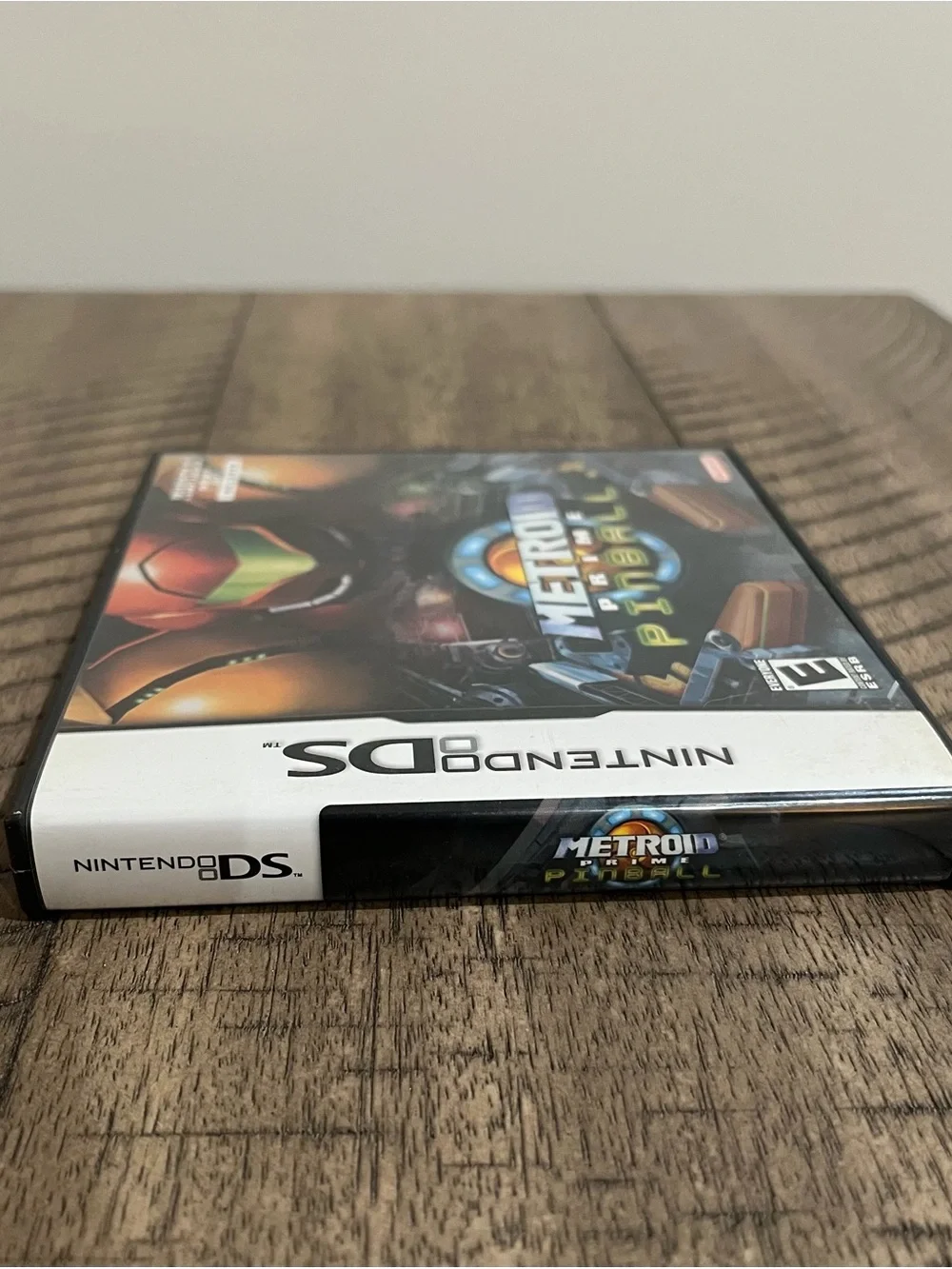 Nintendo DS 2005 Metroid Prime Pinball Complete w/ Rumble Pak & Manual Samus EUC